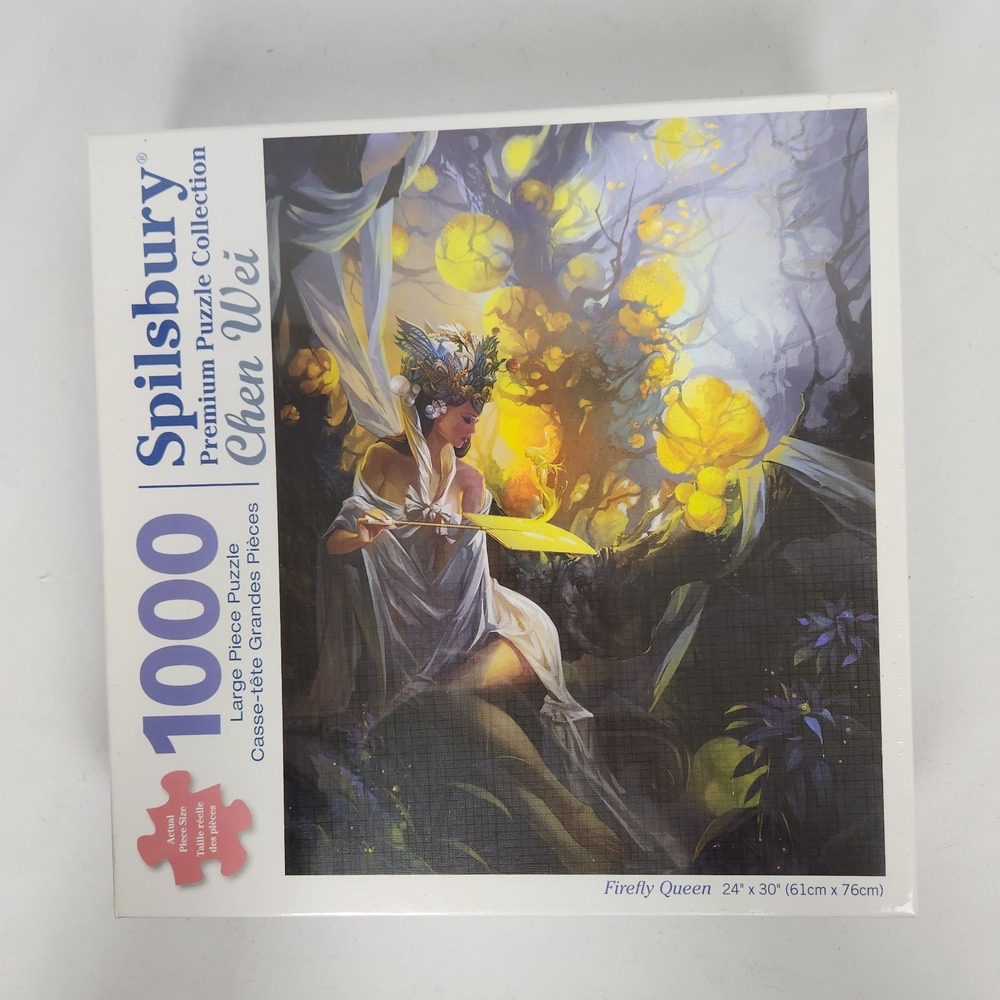 NIB Sealed Spilsbury Chen‎ Wei "Firefly Queen" 1000 Pc Puzzle 24"x30"